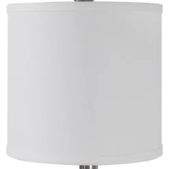 Kirkland's Home Silver Metal Globe Buffet Lamp- Buffet Lamps
