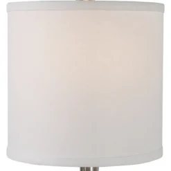 Kirkland's Home Silver Metal Globe Buffet Lamp- Buffet Lamps