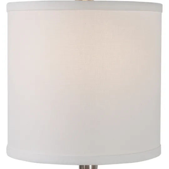 Kirkland's Home Silver Metal Globe Buffet Lamp- Buffet Lamps