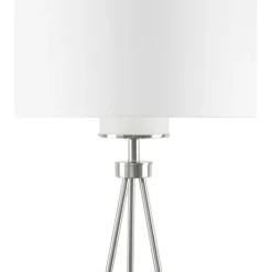 Kirkland's Home Silver Metal Tripod Floor Lamp- Floor Lamps