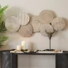 Kirkland's Home Silvery Rivers Layered Disks Wall Plaque- Wall Plaques