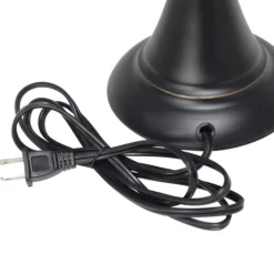 Kirkland's Home Simple Bronze Metal 3-Pc. Floor And Table Lamp Set- Table Lamps