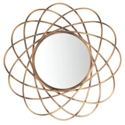 Kirkland's Home Sinsa Bronze Atomic Wall Mirror- Decorative Mirrors