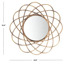 Kirkland's Home Sinsa Bronze Atomic Wall Mirror- Decorative Mirrors