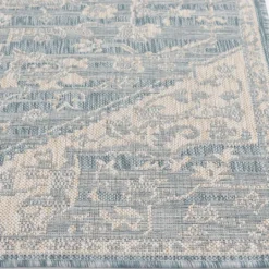 Kirkland's Home Sky Medallion Lava Indoor/Outdoor Area Rug, 7X9- Outdoor Rugs