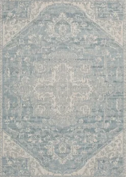 Kirkland's Home Sky Medallion Lava Indoor/Outdoor Area Rug, 5X7- Outdoor Rugs