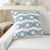 Kirkland's Home Sky Tufted Xoxo Throw Pillow- Pillows
