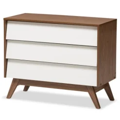 Kirkland's Home Slant Midcentury Two-Tone Chest- Dressers & Chests