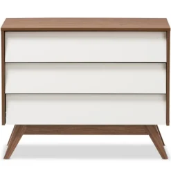 Kirkland's Home Slant Midcentury Two-Tone Chest- Dressers & Chests
