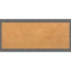 Kirkland's Home Slate Gray Framed Corkboard- Memo & Chalkboards
