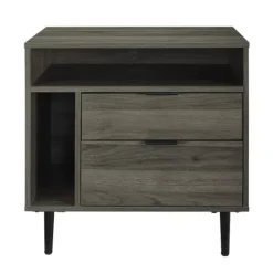 Kirkland's Home Slate Side Table With Cubbies- Accent & End Tables