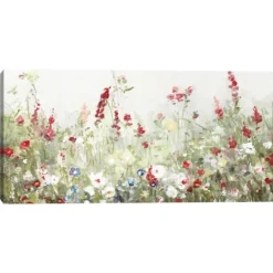 Kirkland's Home Sleepy Spring Meadow Canvas Art Print- Canvas Art