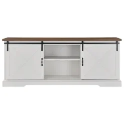 Kirkland's Home Sliding Barn Door Media Cabinet- Tv Stands & Media Consoles