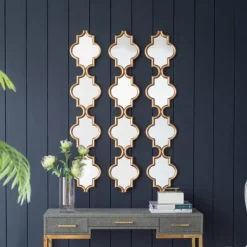 Kirkland's Home Slim Stacked Trellis Wall Mirror- Decorative Mirrors