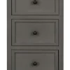 Kirkland's Home Slim Wooden 3-Drawer Side Table- Accent & End Tables