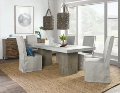 Kirkland's Home Slipcover Dining Chair- Dining Chairs