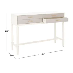 Kirkland's Home Sloane Four-Drawer Console Table- Entryway Furniture