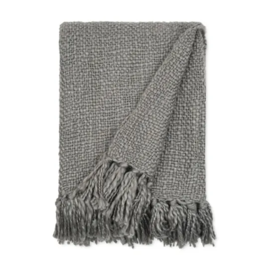 Kirkland's Home Slubbed Yarn Throw- Blankets & Throws