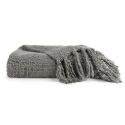 Kirkland's Home Slubbed Yarn Throw- Blankets & Throws