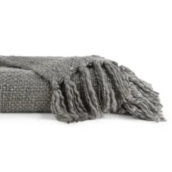 Kirkland's Home Slubbed Yarn Throw- Blankets & Throws