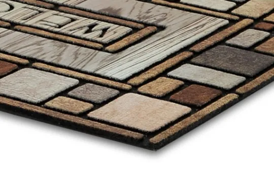 Kirkland's Home Small Drifted Nature Welcome Doormat- Doormats