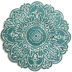 Kirkland's Home Small Metal Medallion Wall Plaque- Wall Plaques