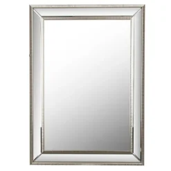 Kirkland's Home Small Silver Luxe Mirror, 29.5X35.5 In.- Decorative Mirrors