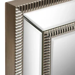 Kirkland's Home Small Silver Luxe Mirror, 29.5X35.5 In.- Decorative Mirrors