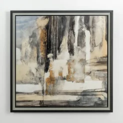 Kirkland's Home Smoke & Mirrors Abstract Framed Art Print- Framed Art