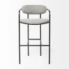 Kirkland's Home Smoke Arm Rest Upholstered Bar Stool- Bar Stools & Counter Height Stools