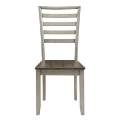 Kirkland's Home Smoked Honey And Alabaster Dining Chairs, Set Of 2- Dining Chairs