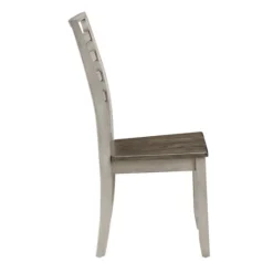Kirkland's Home Smoked Honey And Alabaster Dining Chairs, Set Of 2- Dining Chairs