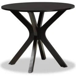 Kirkland's Home Smoky Gray Upholstered Swoop Back 5-Pc. Dining Set- Dining Tables
