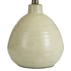 Kirkland's Home Smooth Ceramic Table Lamp- Table Lamps