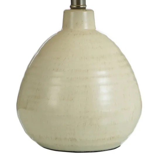 Kirkland's Home Smooth Ceramic Table Lamp- Table Lamps