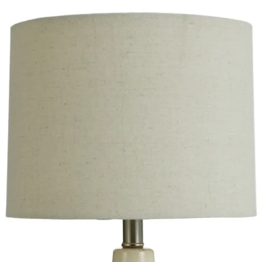 Kirkland's Home Smooth Ceramic Table Lamp- Table Lamps