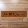 Kirkland's Home So Glad You'Re Here Coir Doormat- Doormats