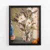 Kirkland's Home Soft Floral Vase Framed Art Print- Framed Art
