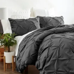 Kirkland's Home Soft Pinched 3-Pc. King Duvet Cover Set- Duvets