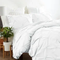 Kirkland's Home Soft Pinched 3-Pc. Queen Duvet Cover Set- Duvets