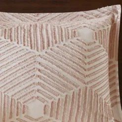 Kirkland's Home Soft Pink Tufted King 3-Pc. Comforter Set- Comforters