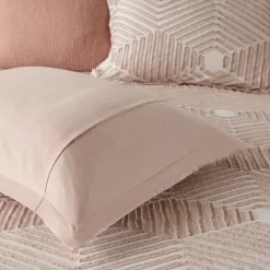 Kirkland's Home Soft Pink Tufted King 3-Pc. Comforter Set- Comforters