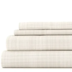 Kirkland's Home Soft Thatch 3-Pc. Twin Sheet Set- Bed Sheets