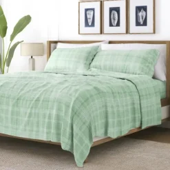 Kirkland's Home Soft Thatch 3-Pc. Twin Sheet Set- Bed Sheets