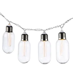 Kirkland's Home Solar Bullet Outdoor String Lights- Outdoor Lighting