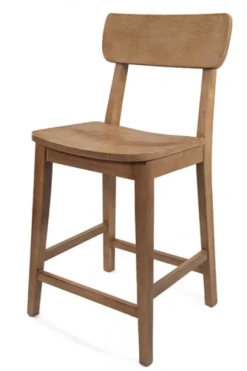 Kirkland's Home Solid Acacia And Rubberwood Counter Stool- Bar Stools & Counter Height Stools