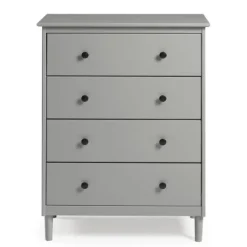 Kirkland's Home Solid Pine Wood 4-Drawer Dresser- Dressers & Chests