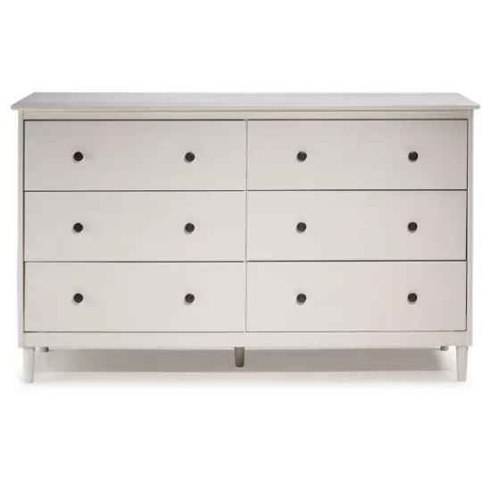 Kirkland's Home Solid Wood 6-Drawer Dresser- Dressers & Chests