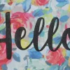 Kirkland's Home Soulful Floral Hello Rubber Doormat- Doormats
