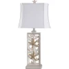 Kirkland's Home South Haven Stacked Starfish Table Lamp- Table Lamps